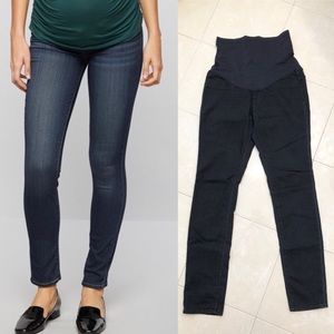 A Pea in the Pod Maternity Jeans Dark Rinse Skinny